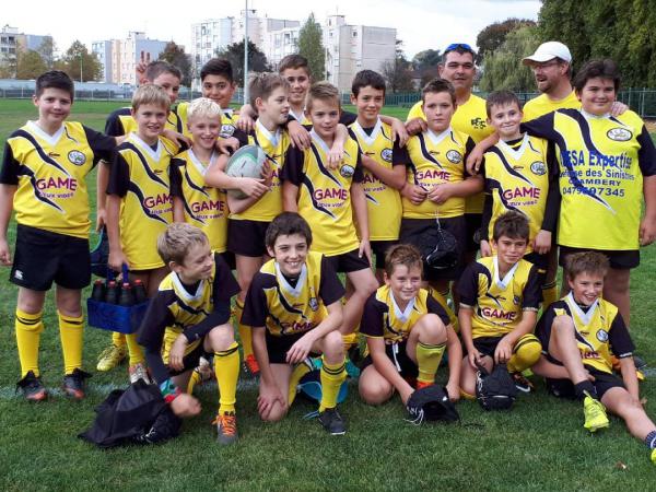 Photos souvenirs du tournoi M12 à Chavanoz du 21/10/2017.