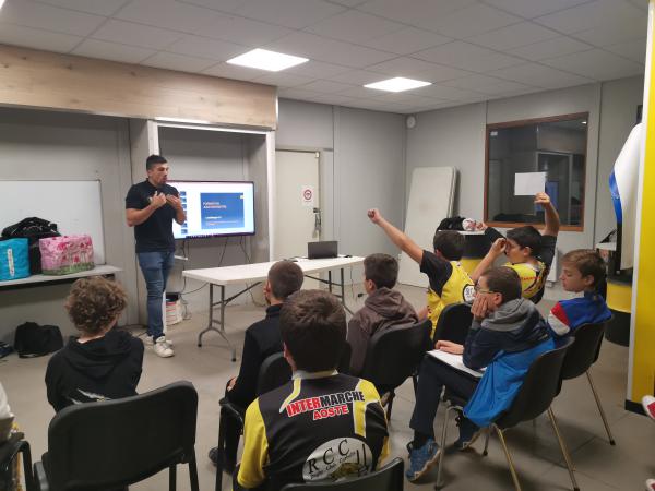 CP Arbitrage M12-M14. Intervention de Florian, arbitre au SOC.