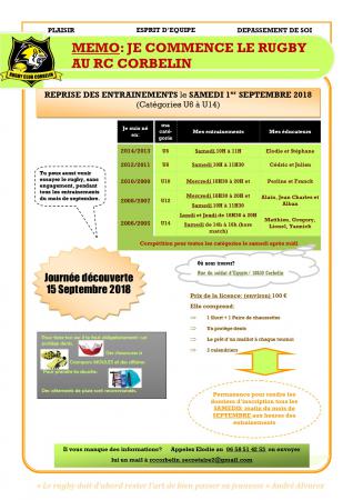 Mémo nouveaux licenciés EDR